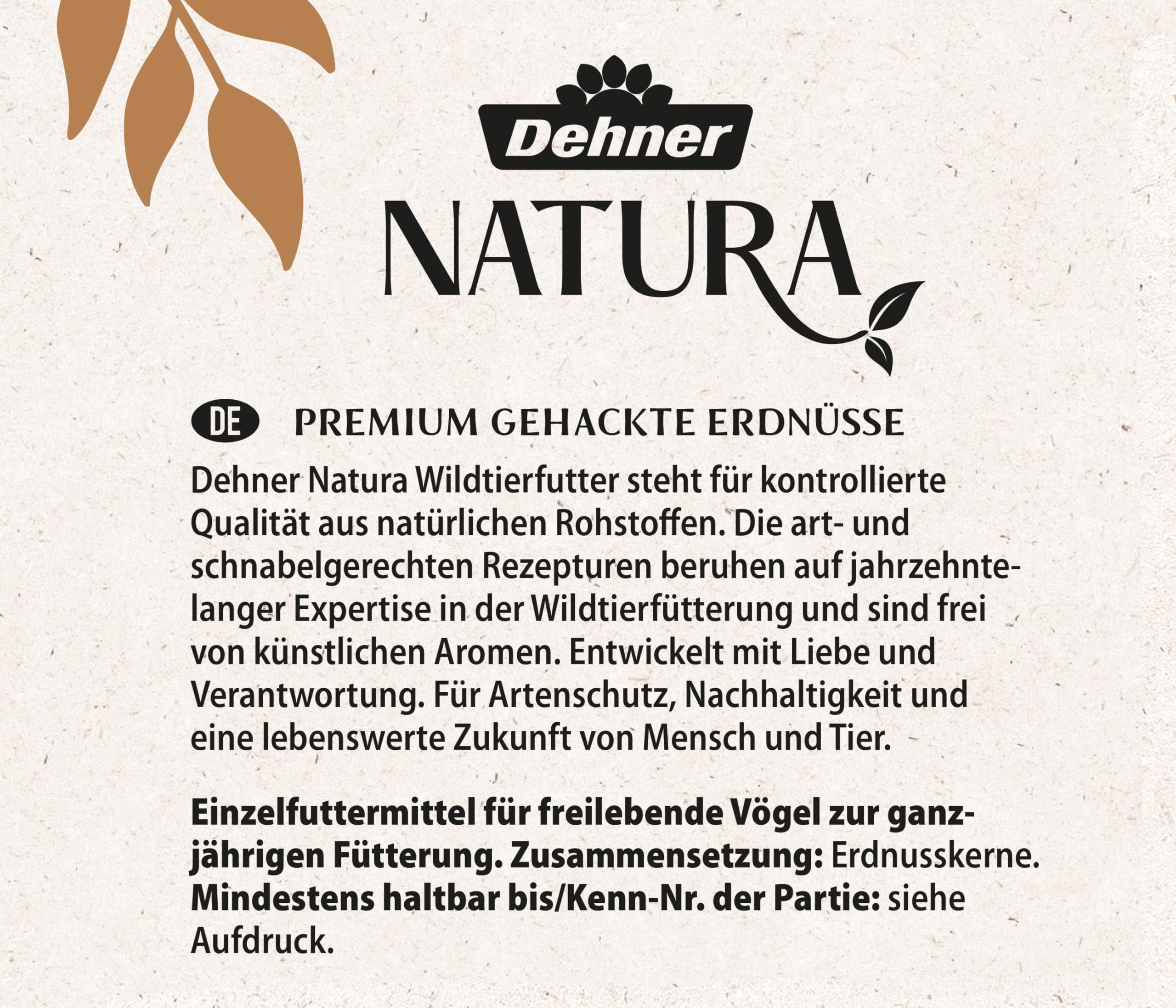 Dehner Natura Premium Wildvogelfutter Erdnüsse 10kg schalenfrei