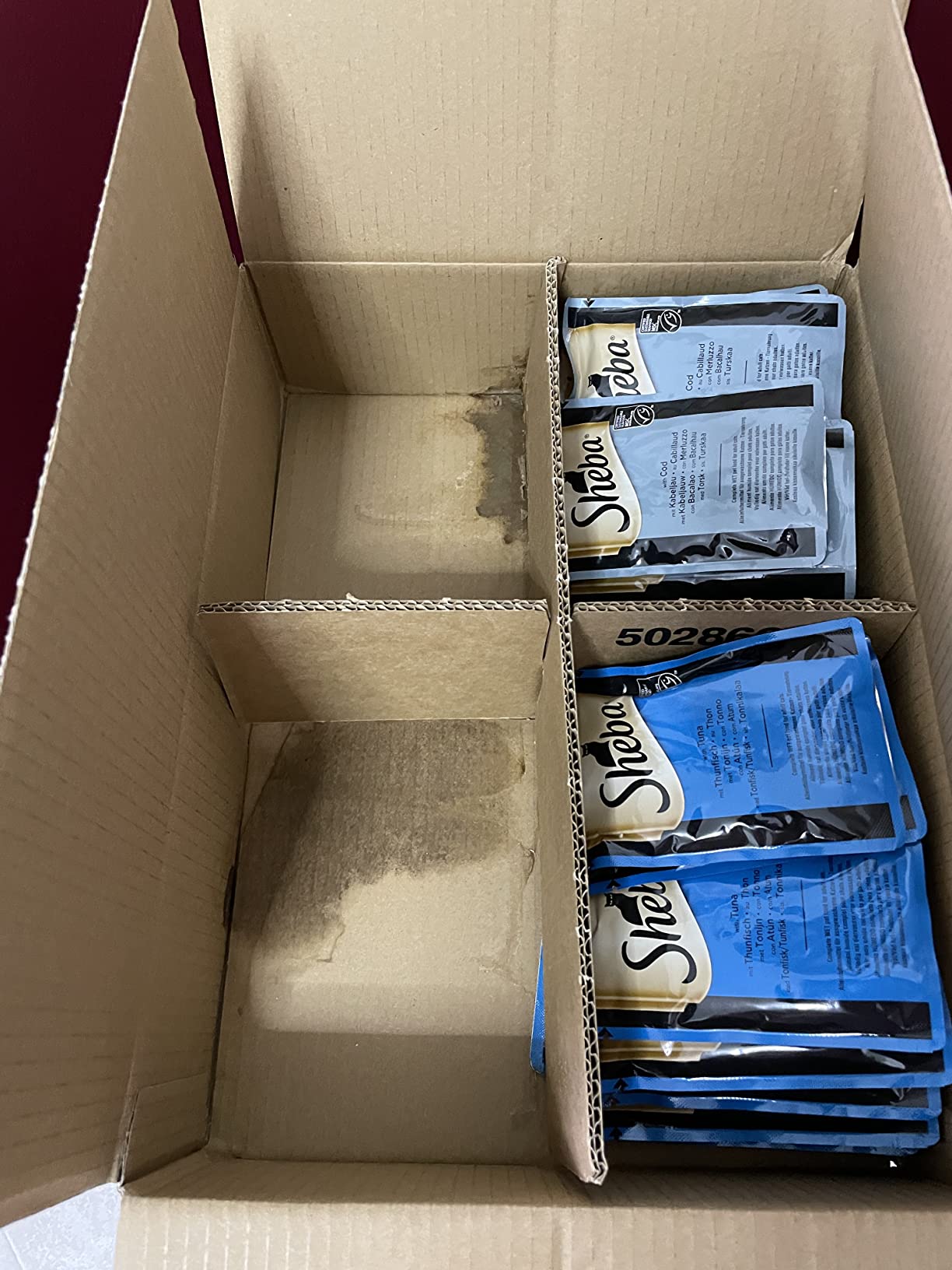 Sheba Multipack Nassfutter Fisch Gelee 60x85g