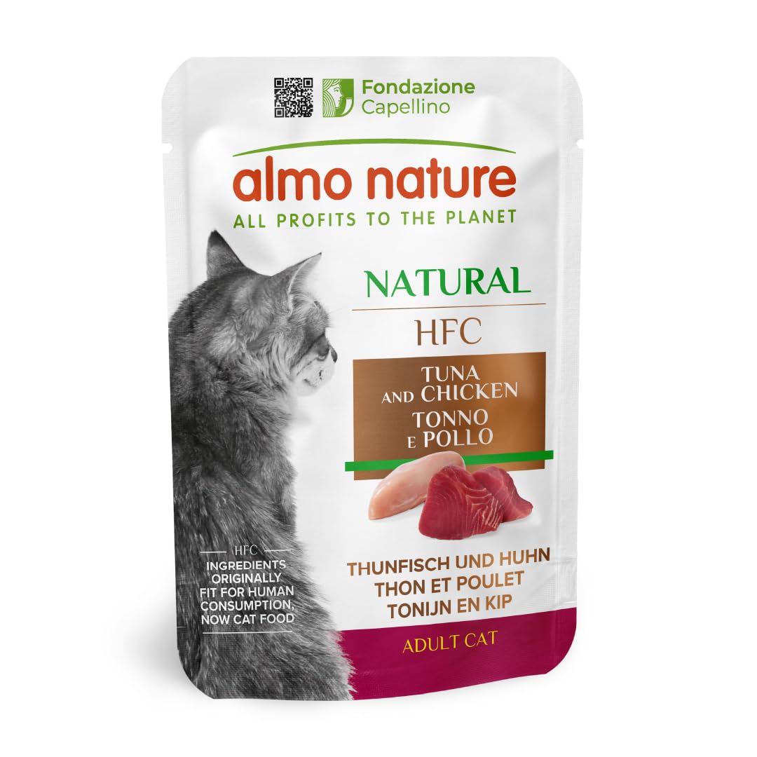 Almo Nature Classic Thunfisch Huhn Nassfutter 6x55g HFC