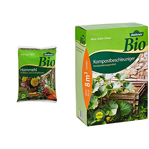 Dehner Bio Hornmehl Kompostbeschleuniger Dünger-Set 2x5 kg bio