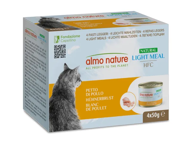 Almo Nature HFC Natural Light Meal Huhn Nassfutter 4x50g