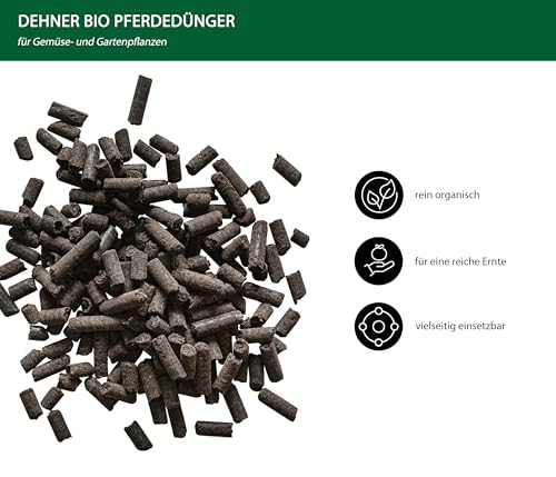 Dehner Bio Pferdedünger Pellets 5kg für 60qm organisch
