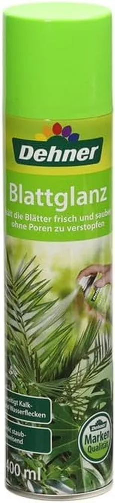 Dehner Blattglanz Spray Dünger 400 ml staubabweisend