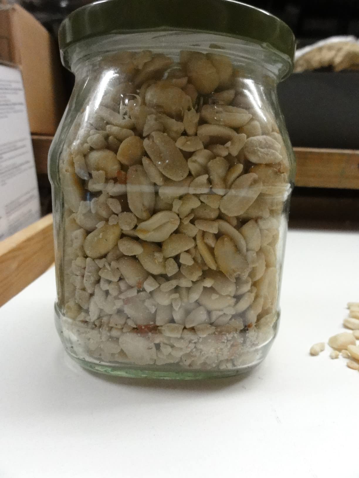 Dehner Natura Wildvogelfutter halbe Erdnüsse 5kg proteinreich
