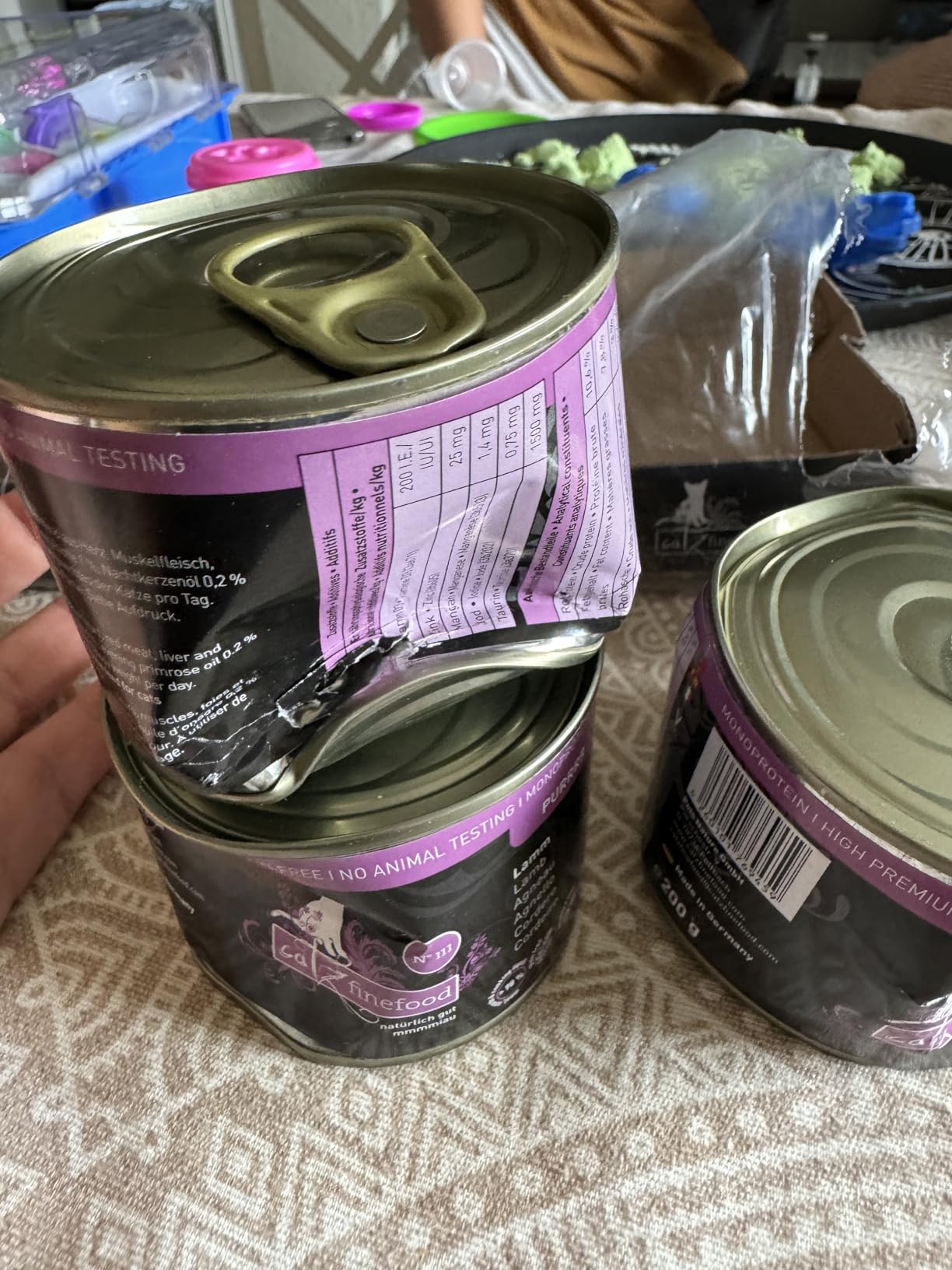 catz finefood Purrrr N°111 Nassfutter Lamm 6x800g getreidefrei