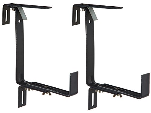 Dehner Profi Blumenkastenhalter Metall anthrazit 2 Stück