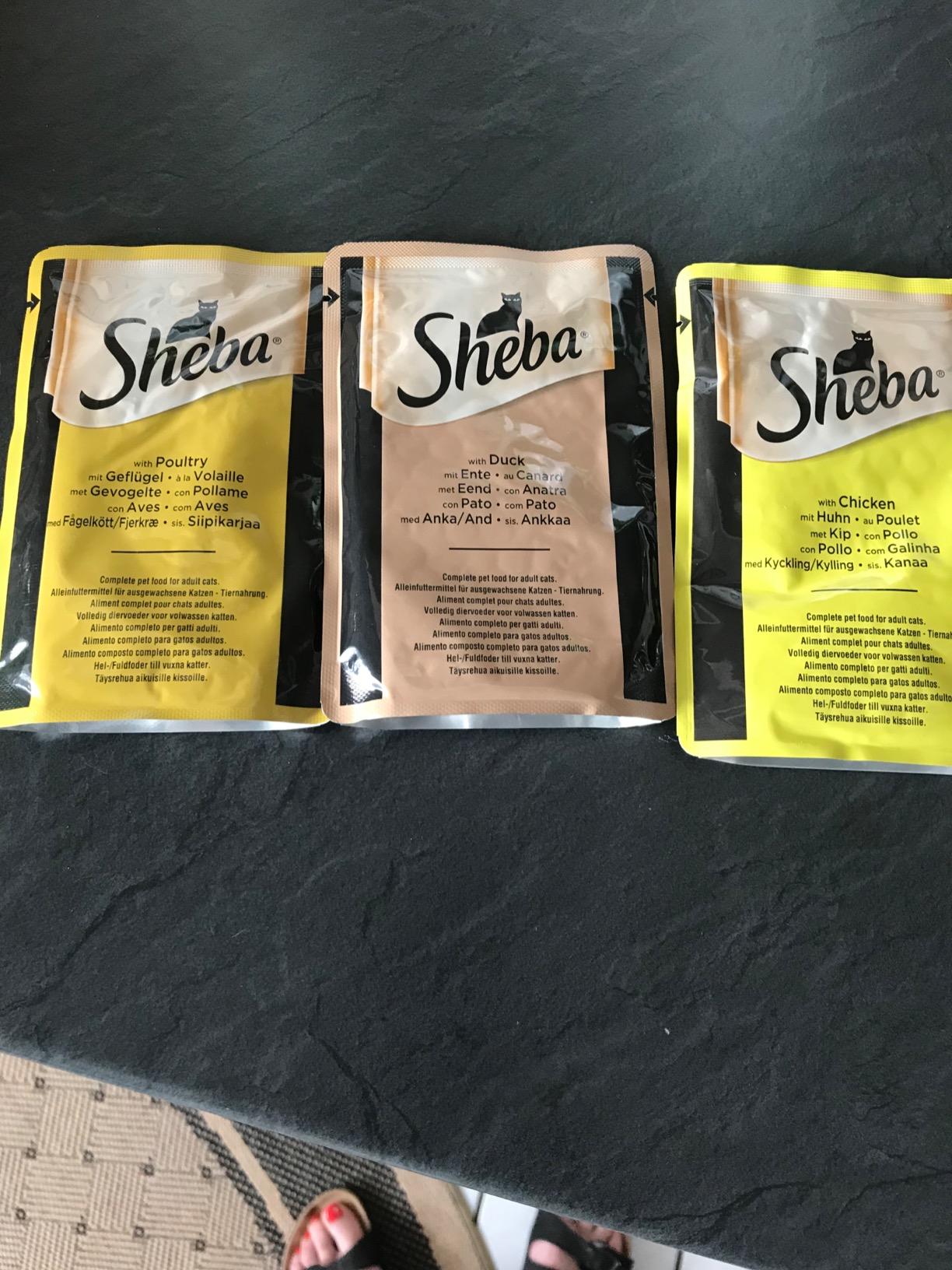 Sheba Selection Sauce Nassfutter Geflügel 72x85g cremig