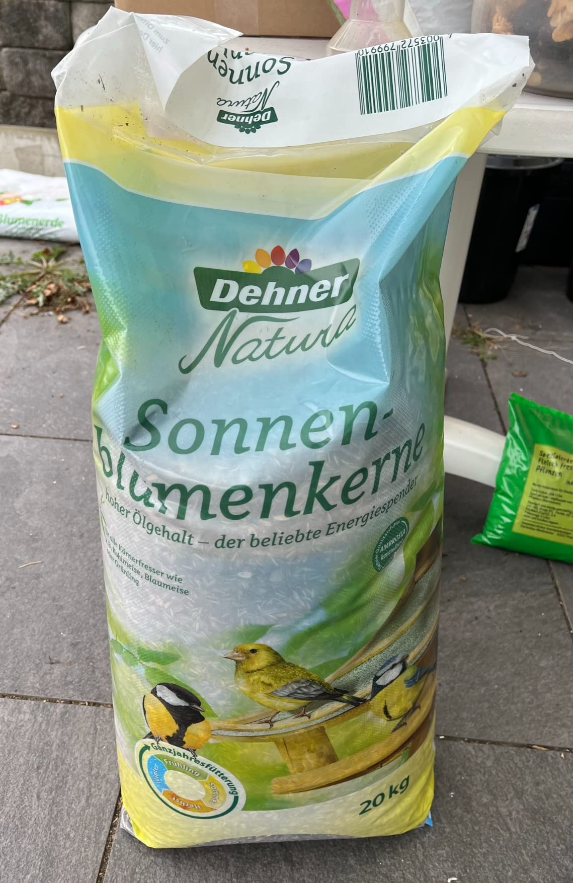 Dehner Natura Streufutter Wildvögel 3,6kg schalenfrei Erdnuss