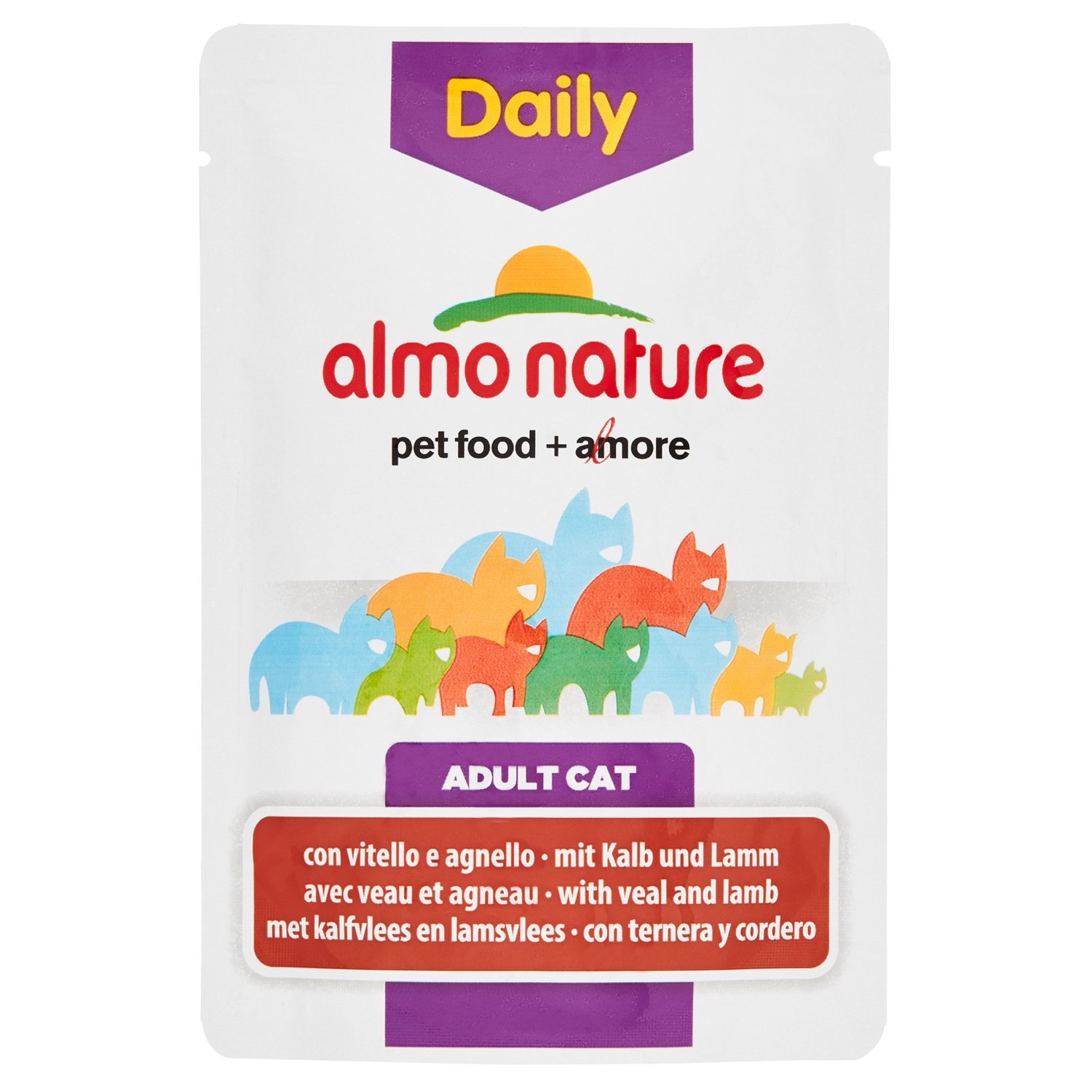 Almo Nature Daily Nassfutter Thunfisch Lachs 30x70g