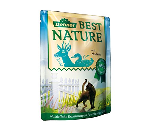 Dehner Best Nature Nassfutter Multipack 8x85 g 4 Sorten