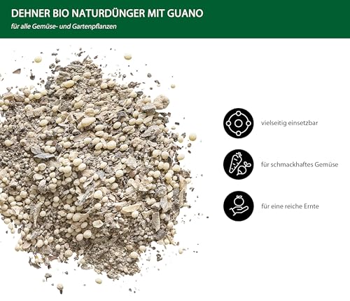 Dehner Bio Naturdünger mit Guano 2,5kg organisch-mineralisch