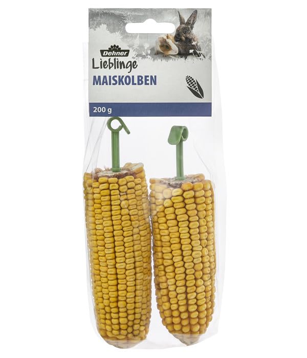 Dehner Lieblinge Maiskolben Nagersnack 7x200g naturbelassen