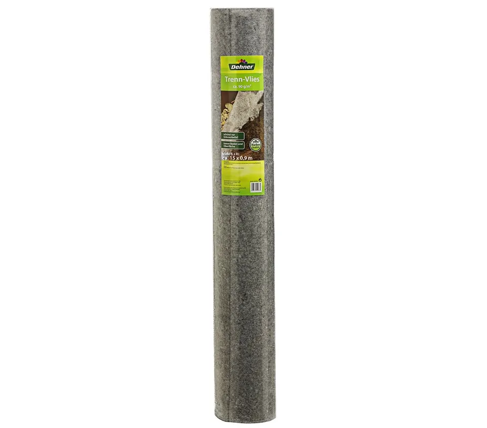 Dehner Trenn-Vlies 16x0,9 m hellgrau Unkrautvlies