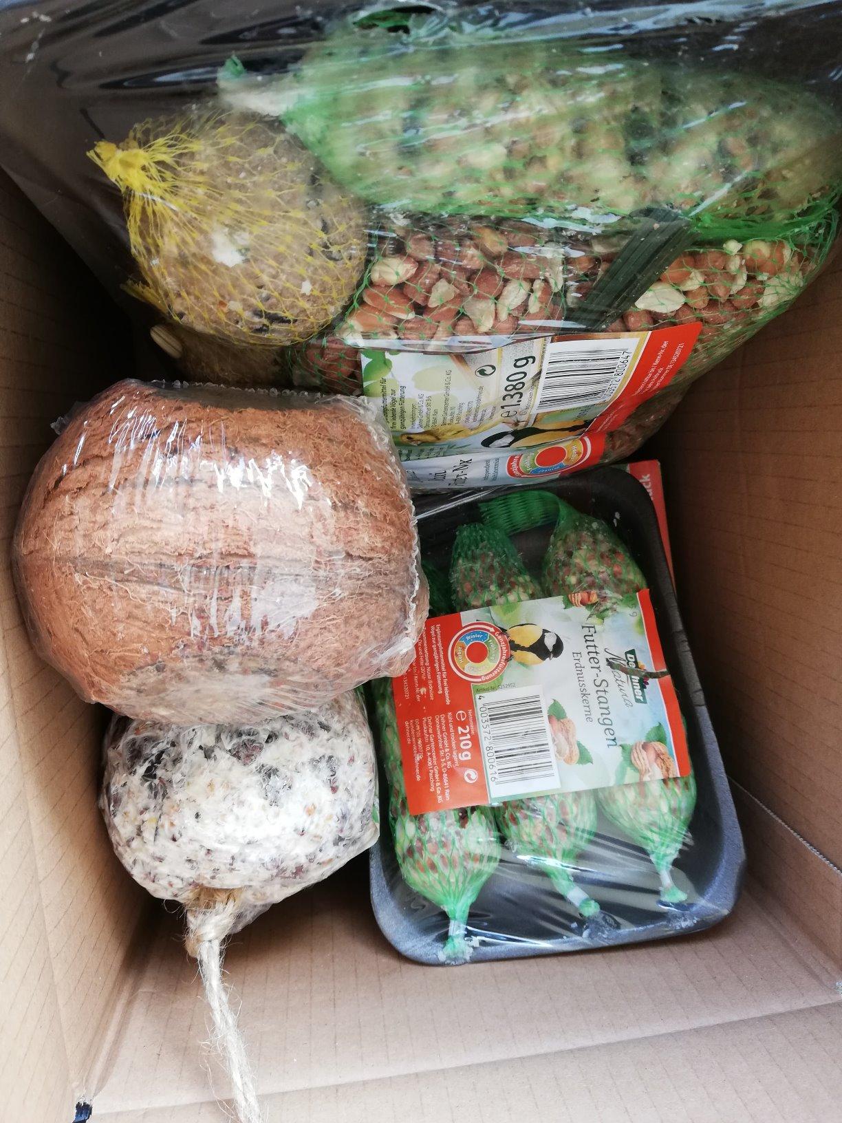 Dehner Natura Wildvogelfutter Snackmix 6-teilig energiereich