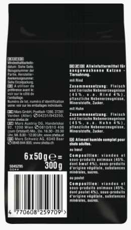 Sheba Fresh & Fine Nassfutter Huhn Truthahn 36x50g in Sauce samtig