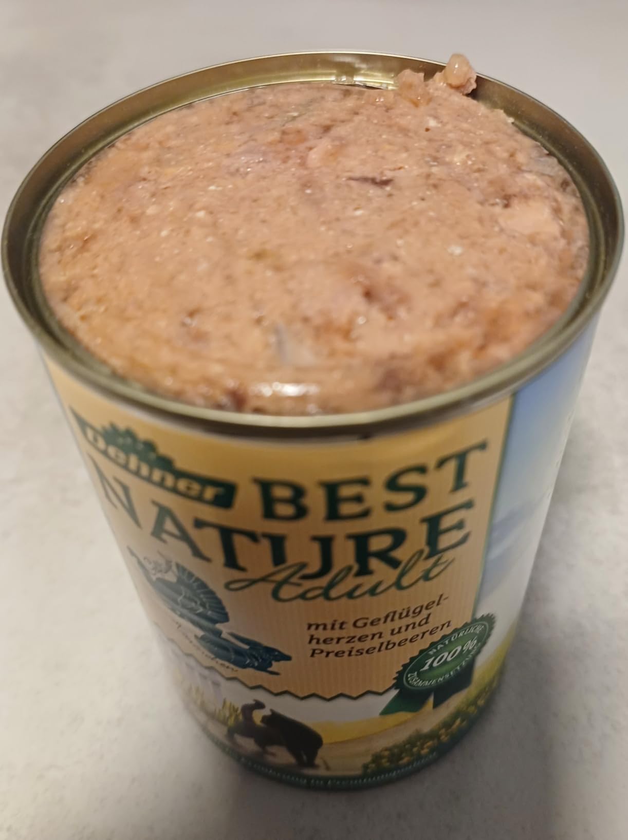 Dehner Best Nature Nassfutter Geflügel 6x400g Adult