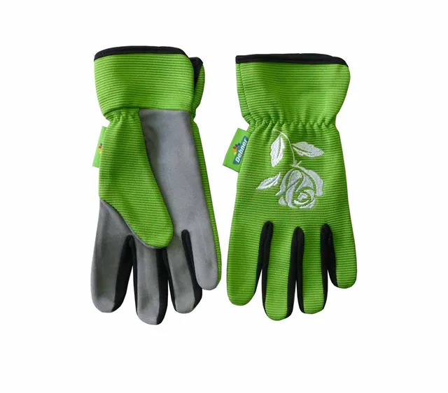 Dehner 1525344 Gartenhandschuh Lime Größe 8 M Allrounder