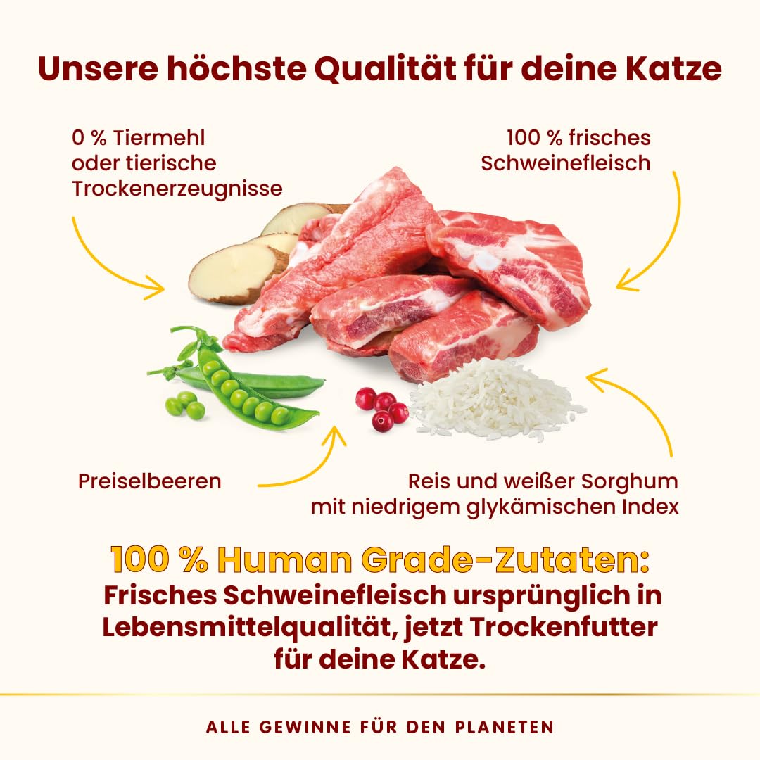 Almo Nature HFC Our Best Sterilized Trockenfutter Schwein 1,2kg glutenfrei