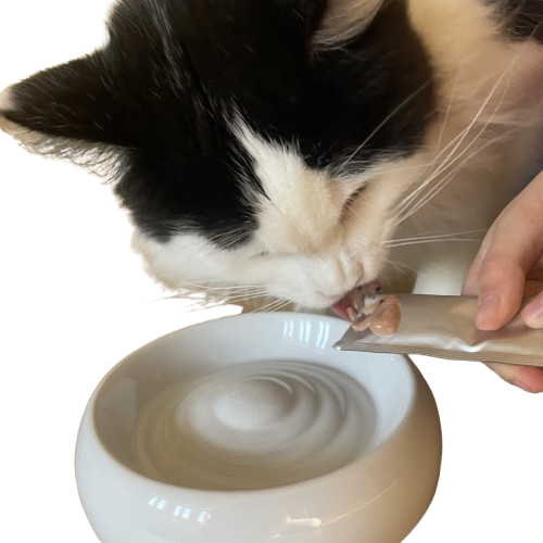 Lucky-Kitty Creamy-Meat Ente Filetcreme Snack 4 Stück mit Quinoa