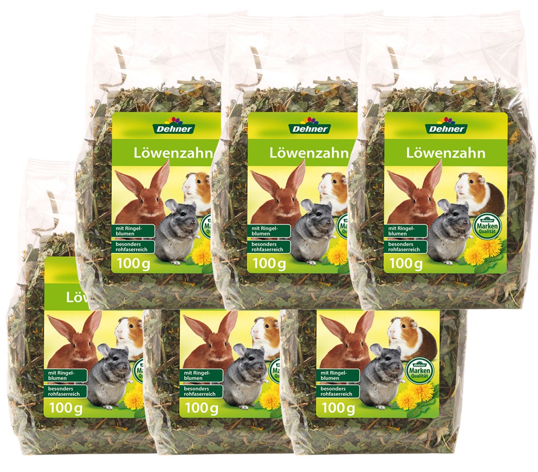 Dehner Nagersnack Löwenzahn Spitzwegerich Set 12x getrocknet