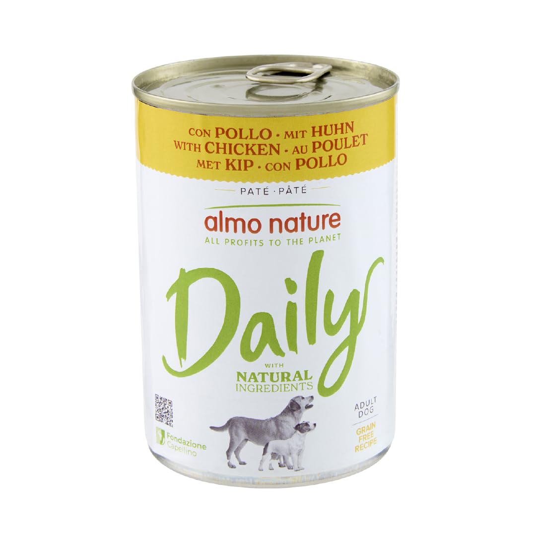 Almo Nature Daily Hundefutter Rind 24x400g getreidefrei