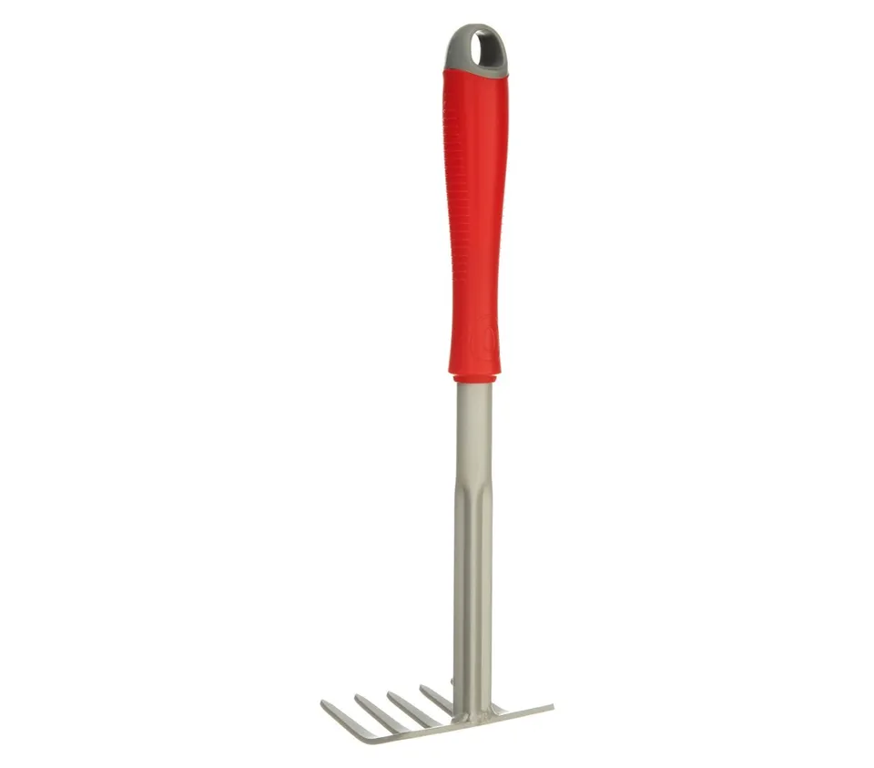 Dehner Gute Wahl Kleinrechen 32 cm Handrechen Stahl 5 Zinken