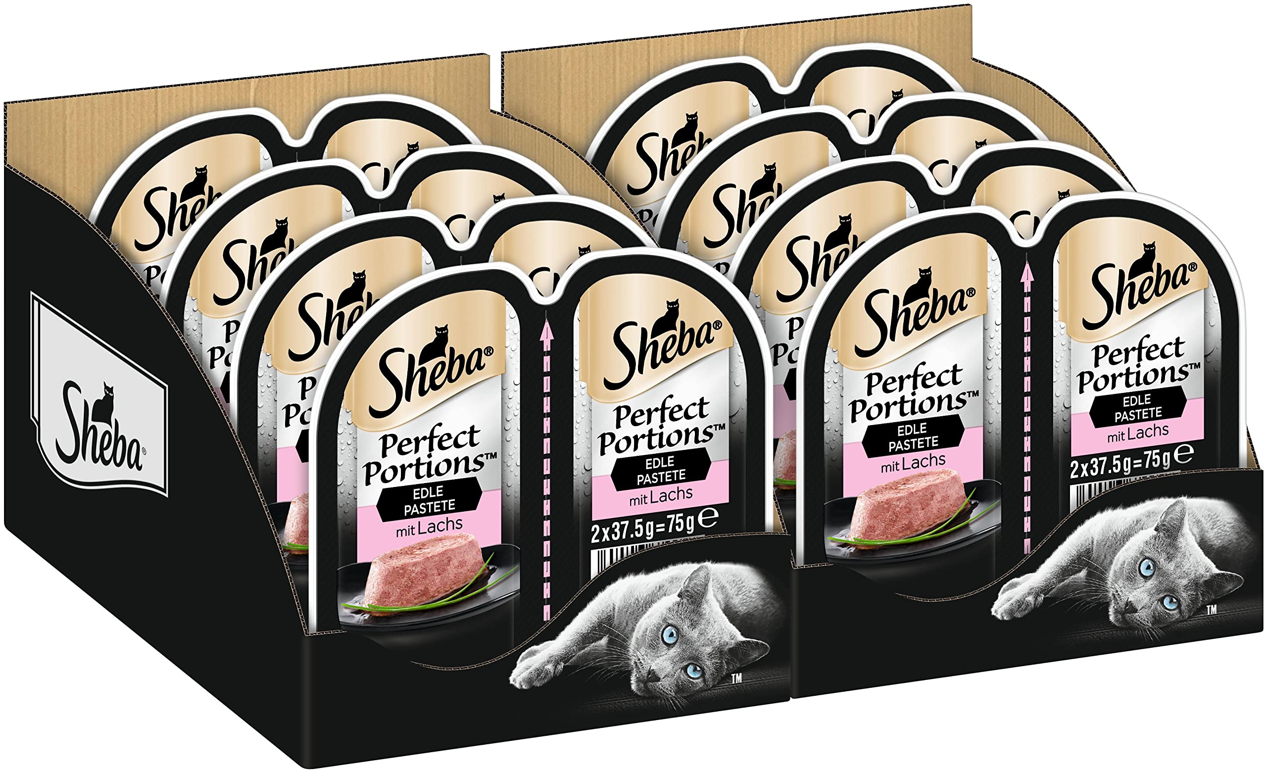 Sheba Perfect Portions Huhn Nassfutter 1,8 kg Pastete