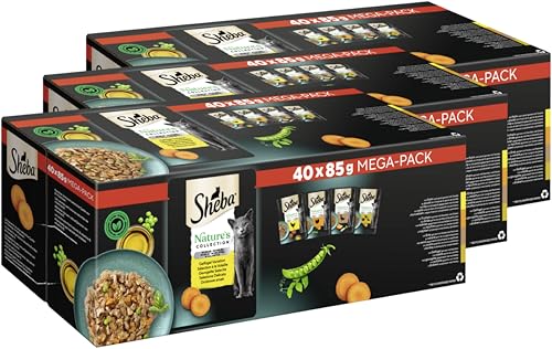 Sheba Nature's Collection Nassfutter Geflügel in Gelee 120x85g getreidefrei