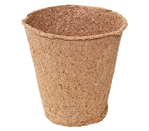Dehner Anzuchttöpfe Rund 6 cm Pflanztopf 96 Stück torfreduziert