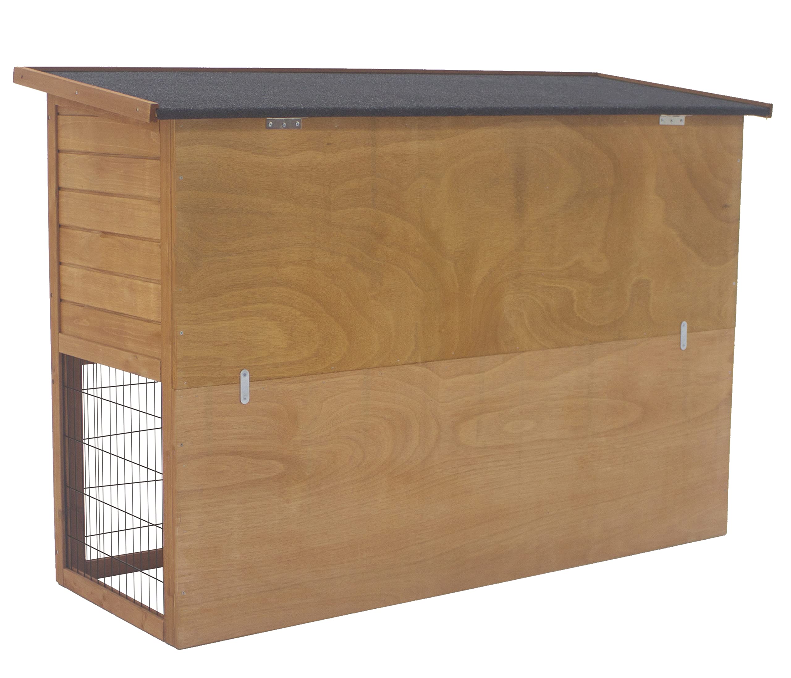 Dehner Premium Lovely Hoppel Nagerheim Holz natur 136x50x85 cm
