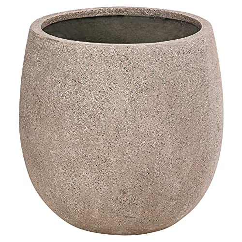 Dehner Balloon Pflanztopf Ø30 cm beige Polystone