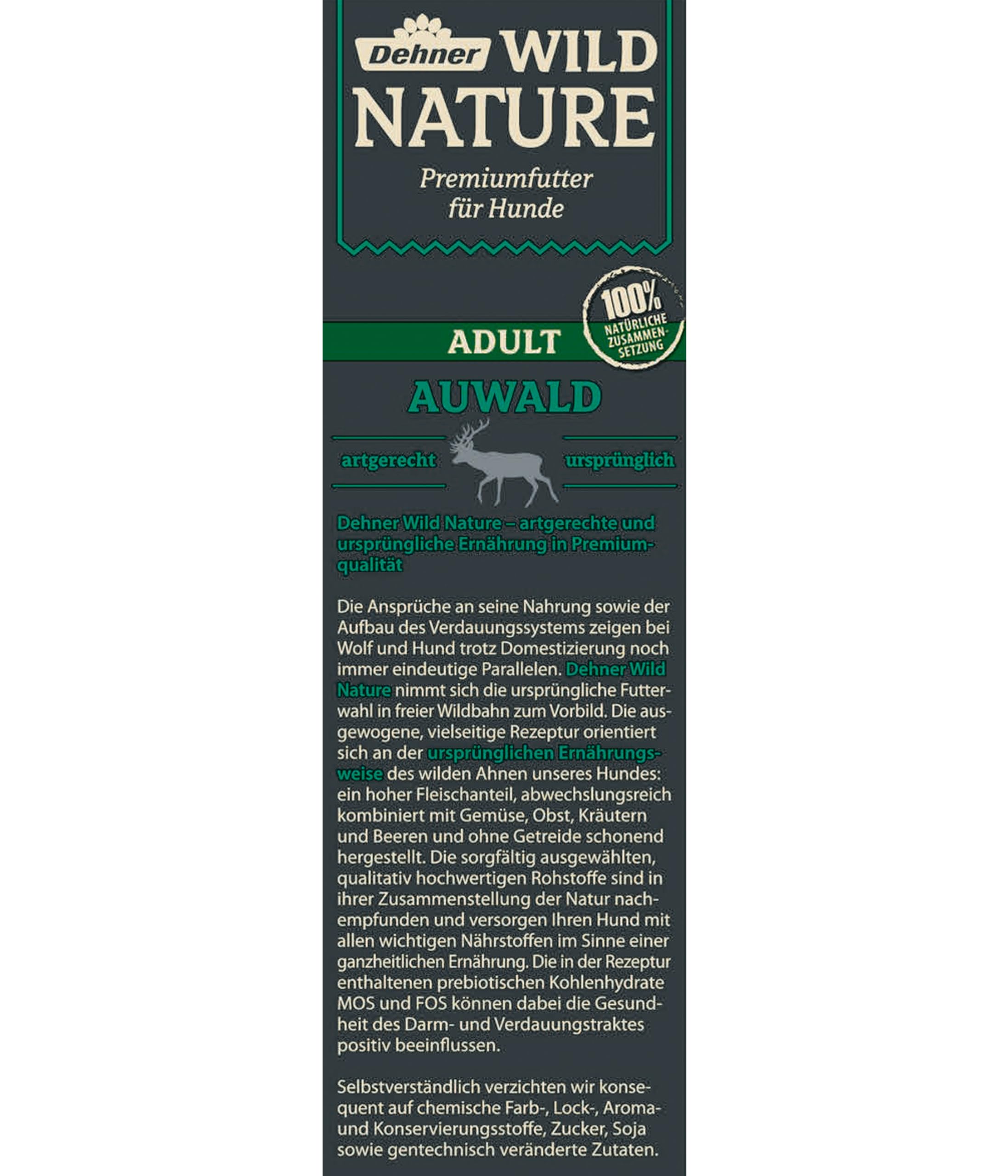 Dehner Wild Nature Auwald Trockenfutter Geflügel 12kg getreidefrei
