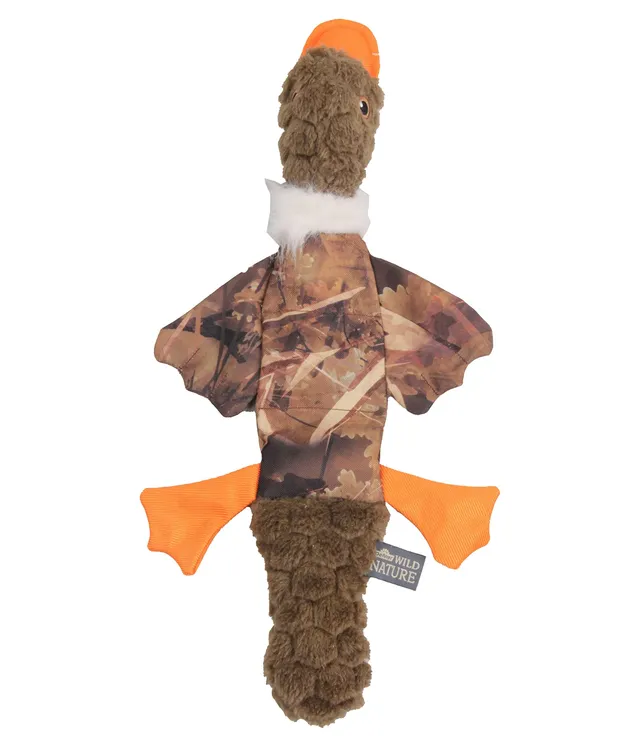 Dehner Wild Nature Camo Duck Hundespielzeug Ente 49cm