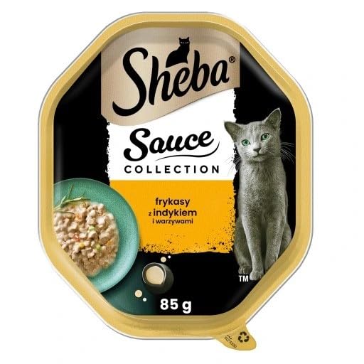 Sheba Sauce Spéciale Frikassee Nassfutter Truthahn 11x85g in Sauce