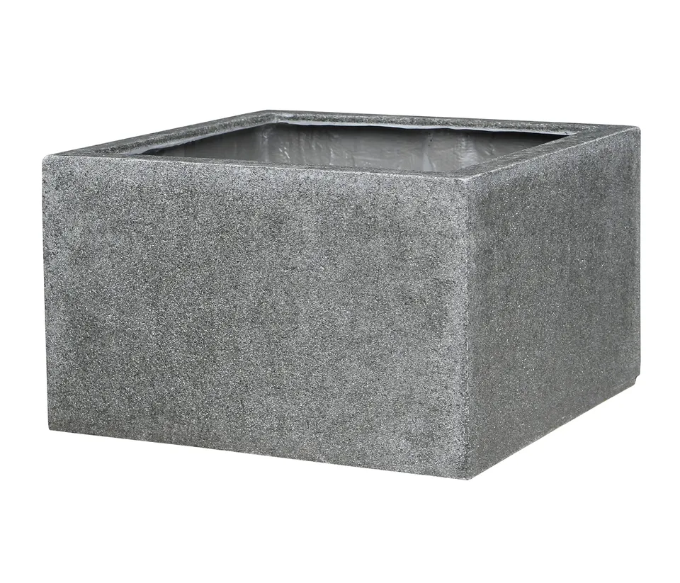Dehner Premium Lovely Brunnenumrandung 60x35x60 cm grau Polyresin