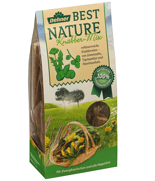 Dehner Best Nature Nagersnack Löwenzahn 90g natürlich