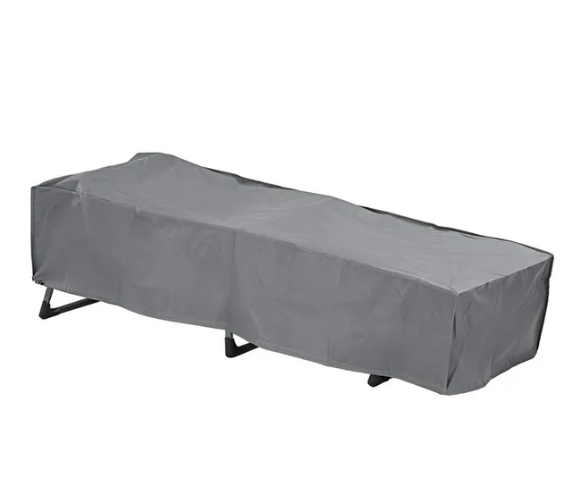 Dehner Deluxe Schutzhülle Gartenliege 200 cm anthrazit