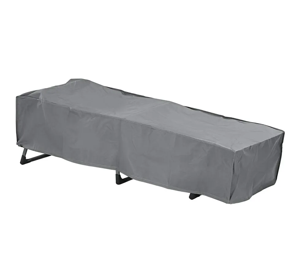 Dehner Deluxe Schutzhülle Gartenliege 200 cm anthrazit
