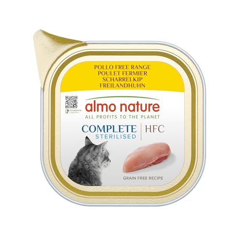 Almo Nature HFC Complete Sterilised Katzennassfutter Huhn 85g 17er