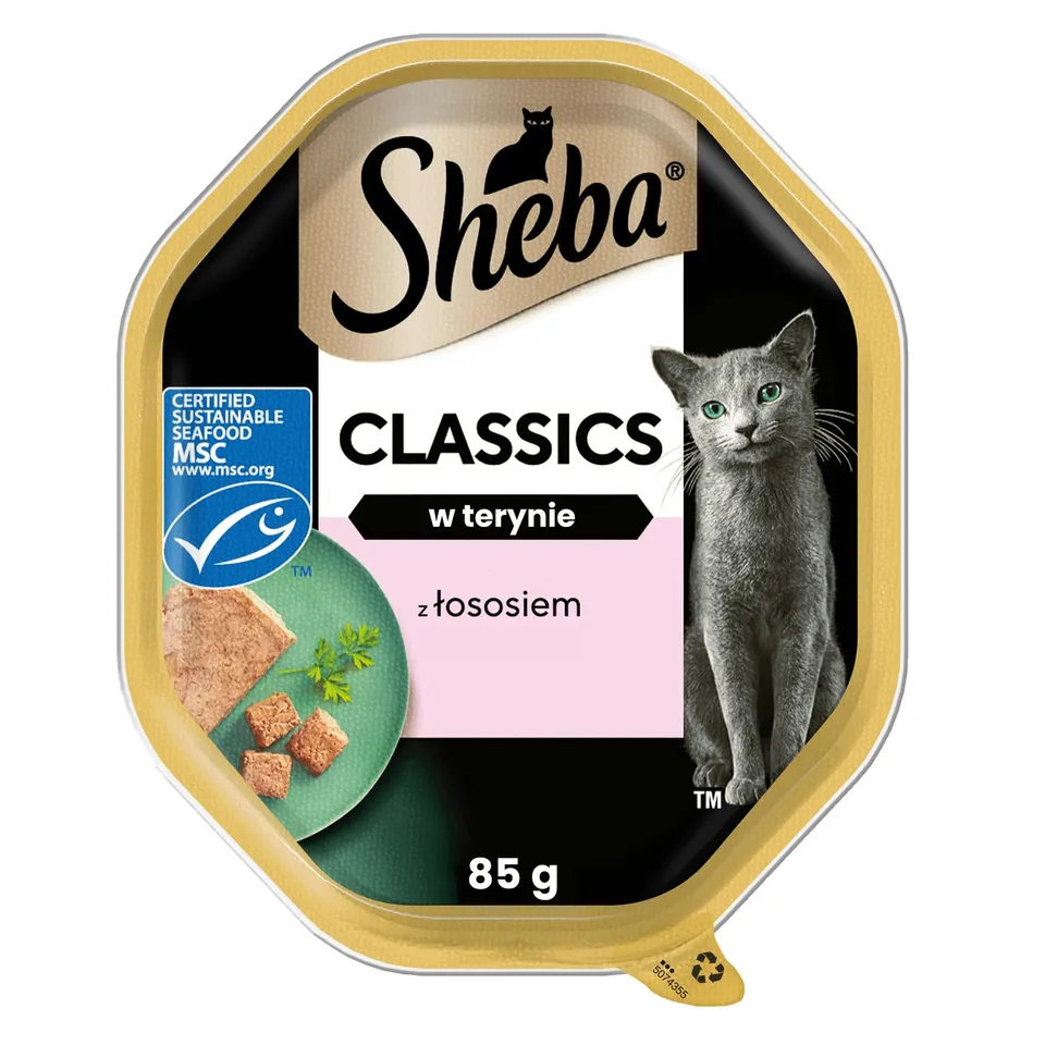 Sheba Classics Pastete Nassfutter Lachs 11x85g