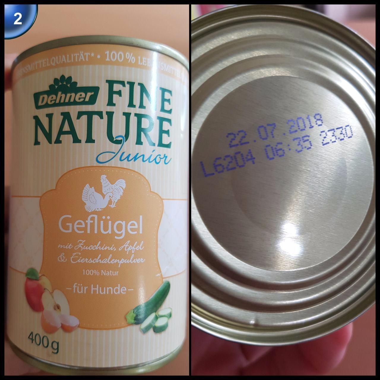 Dehner Fine Nature Nassfutter Geflügel 6x800g Hund