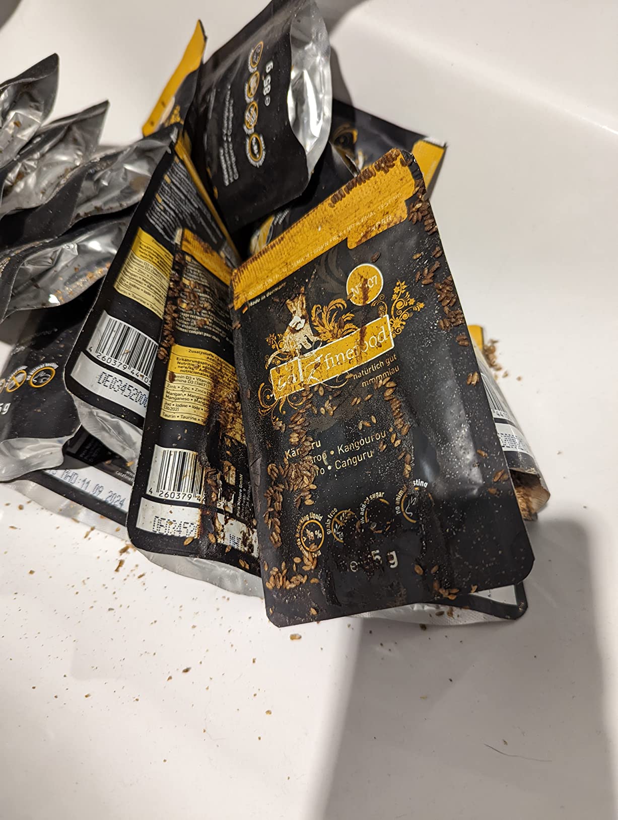 catz finefood Purrrr Känguru Nassfutter 6x400g