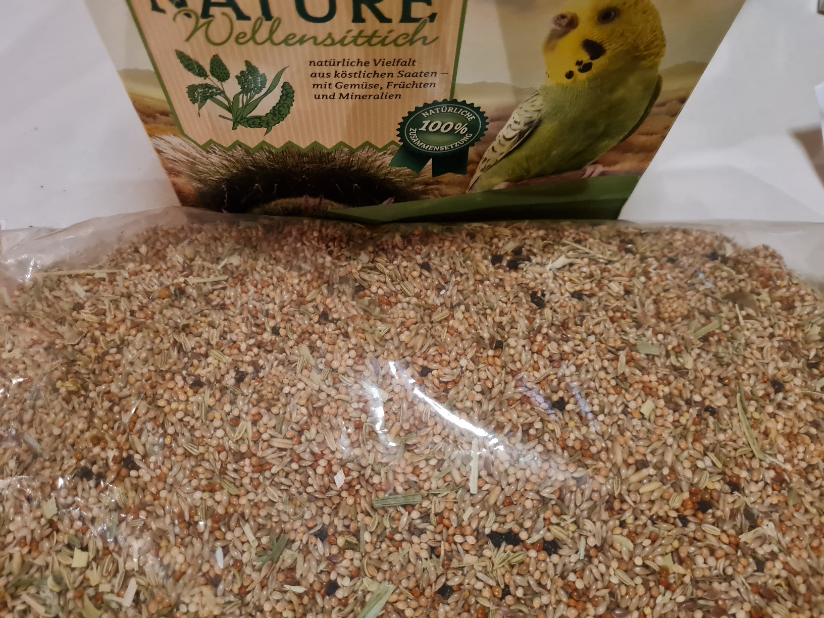 Dehner Best Nature Wellensittichfutter 2,5 kg mit Gemüse