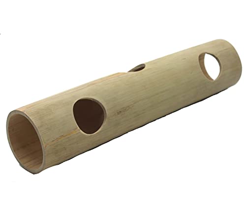 Dehner Lieblinge Bambusröhre Nager Tunnel 50 cm Ø 9 cm