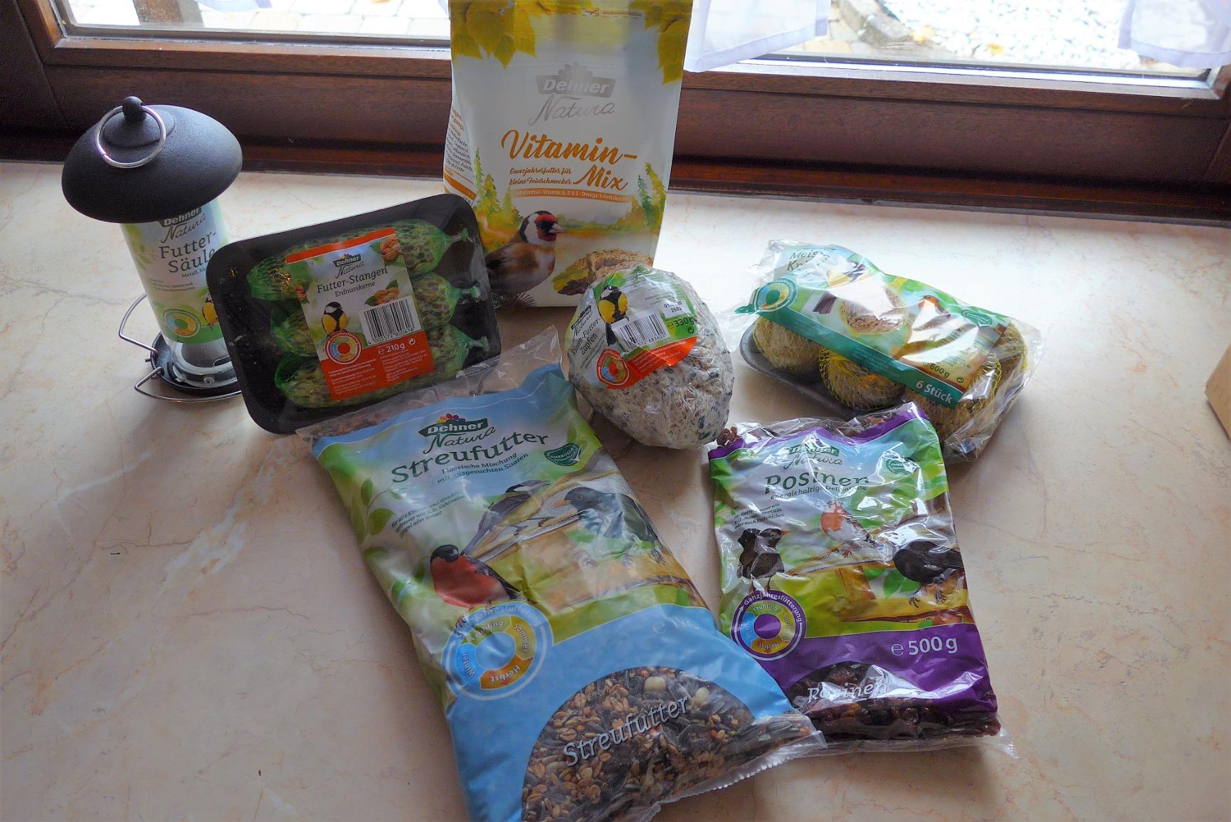 Dehner Natura Premium Wildvogelfutter Starterset 7-teilig energiereich