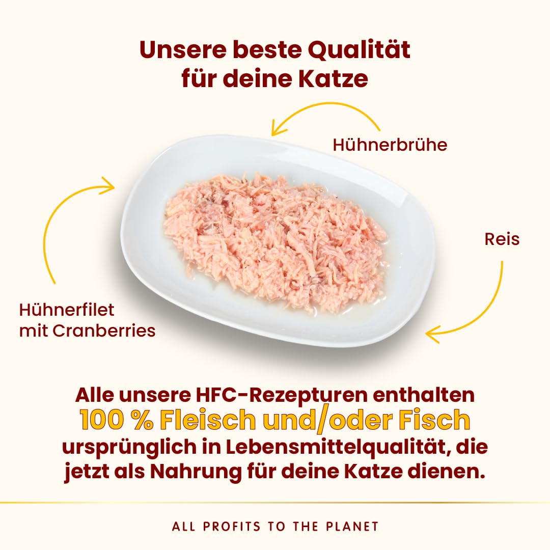 Almo Nature HFC Urinary Help Nassfutter Katze Huhn 24x50g