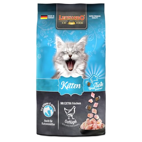 Leonardo Kitten Trockenfutter Geflügel 2kg getreidefrei