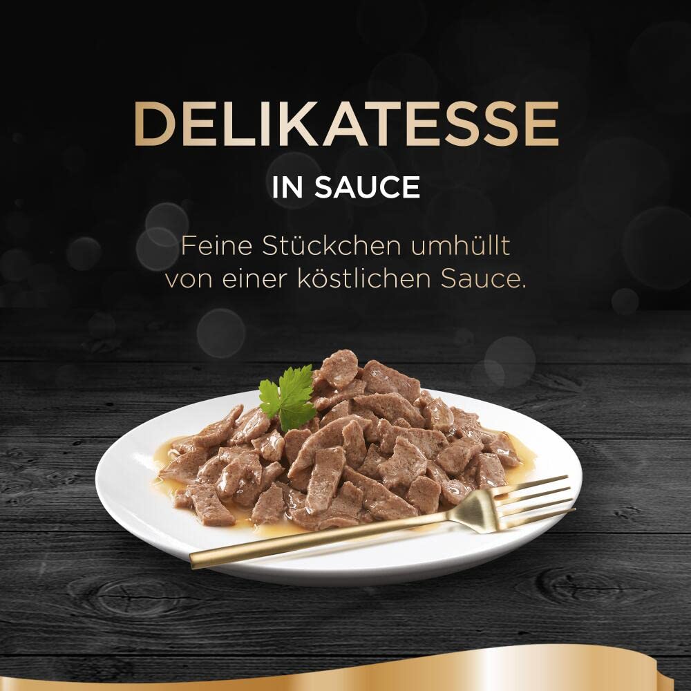 Sheba Delikatesse in Sauce Nassfutter Geflügel 48x85g Sauce