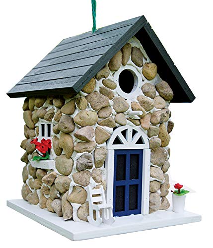 Dehner Natura Nistkasten Steinhaus 32mm Holz Stein