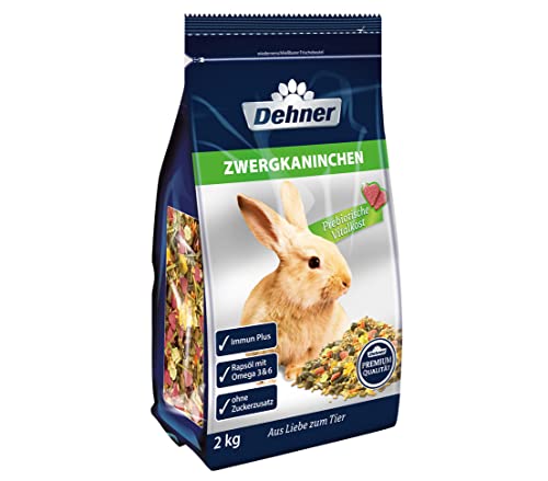 Dehner Premium Zwergkaninchenfutter 4kg prebiotisch